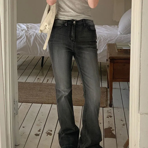 Bootcut Denim Pants