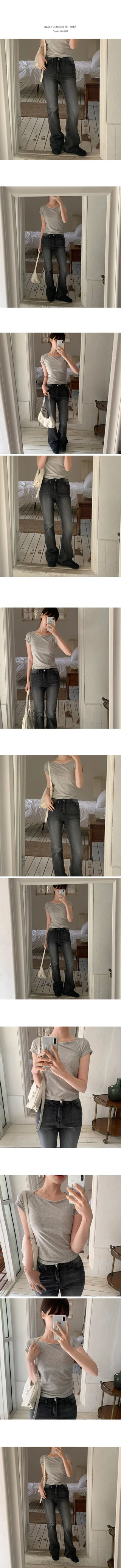 Bootcut Denim Pants