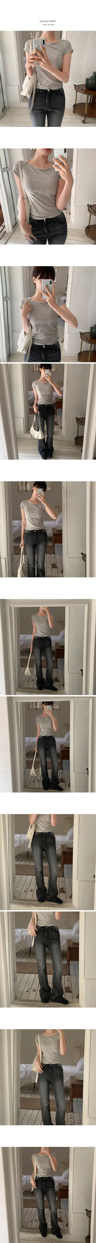 Lace Neck Tee