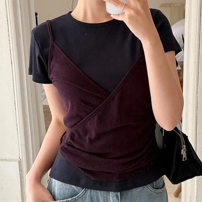 Wrap Sleeveless Top