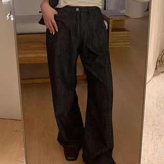 Wide Denim Pants
