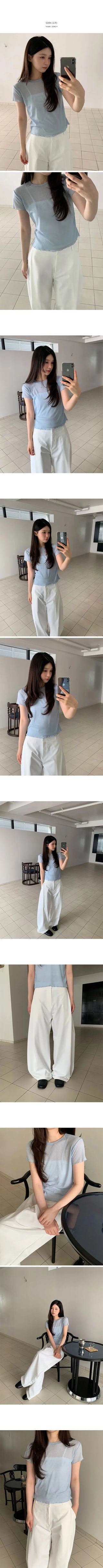 Frill Sleeve Tee