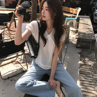 Light Wash Denim Pants