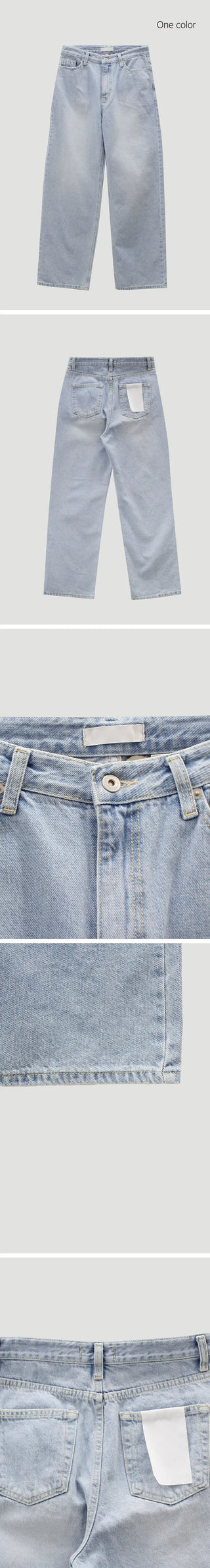 Light Wash Denim Pants