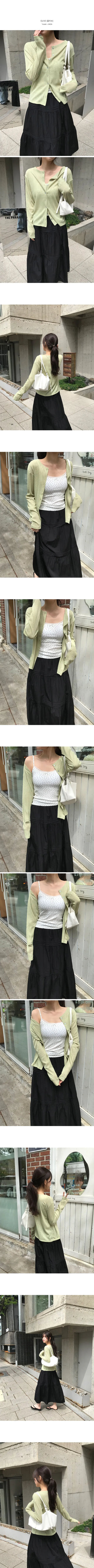 Linen Basic Cardigan