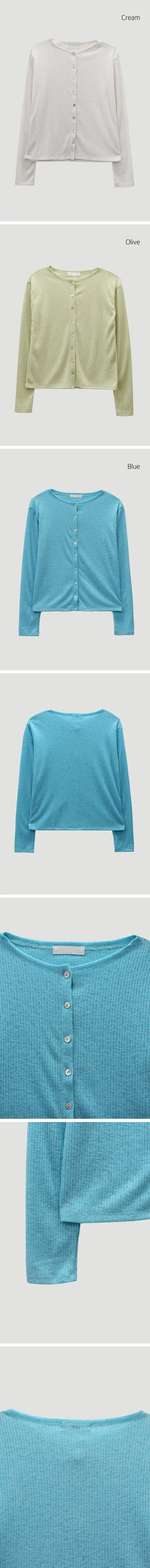 Linen Basic Cardigan