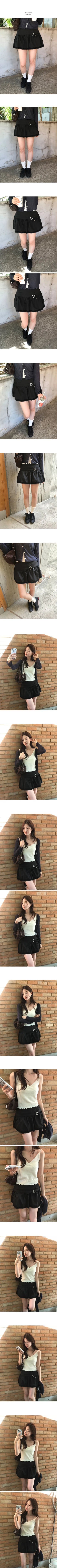 Tiered Culottes Skirt