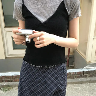 Punching Knit Sleeveless