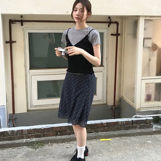 Punching Knit Sleeveless