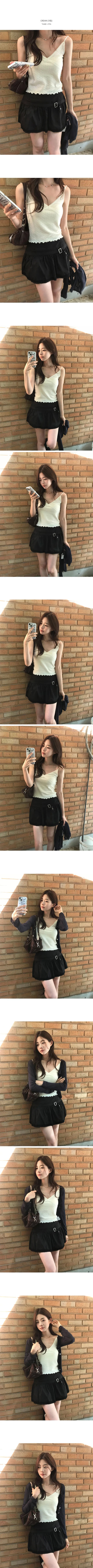 Punching Knit Sleeveless