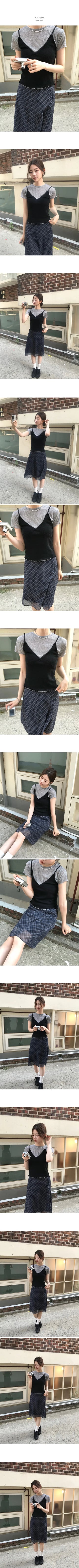Punching Knit Sleeveless
