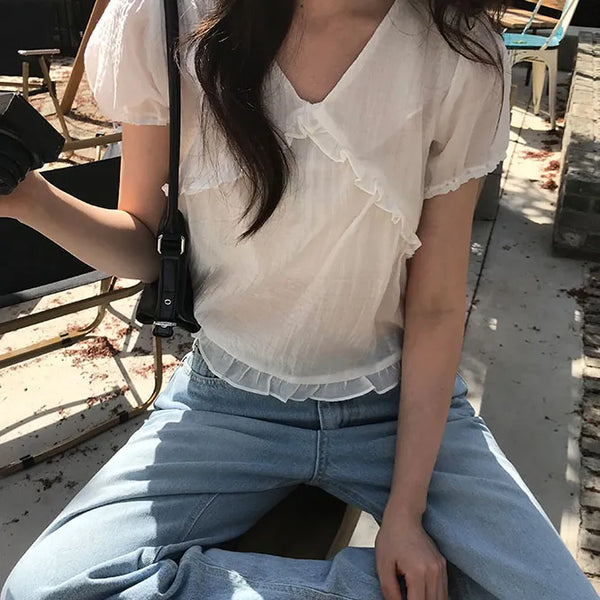Puff Sleeve Blouse