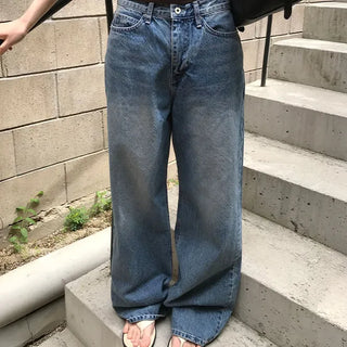 Medium Wash Denim Pants