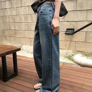 Medium Wash Denim Pants