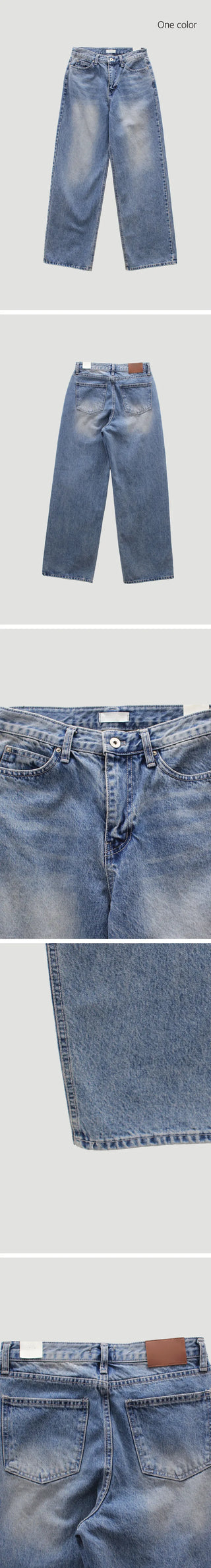 Medium Wash Denim Pants