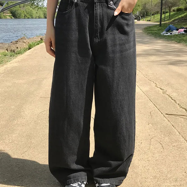 Wide Denim Pants