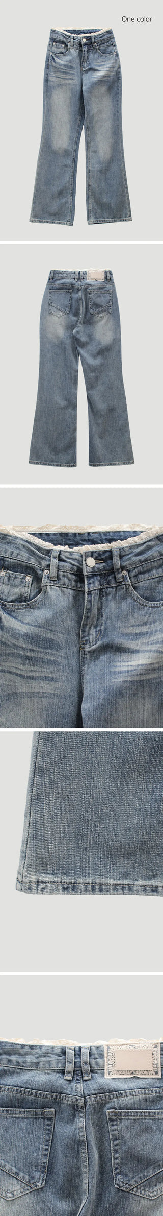 Bootcut Denim Pants