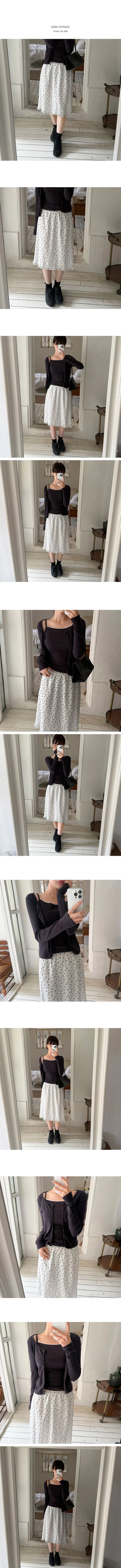 Floral Midi Skirt