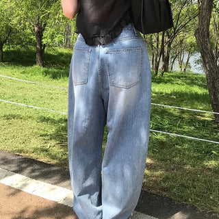 Wide Denim Pants