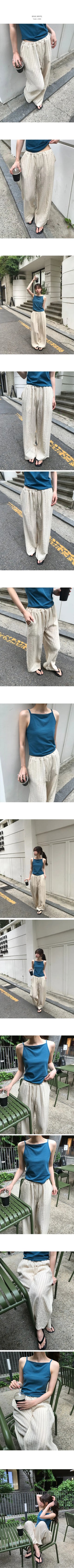 Elastic Waist Pants