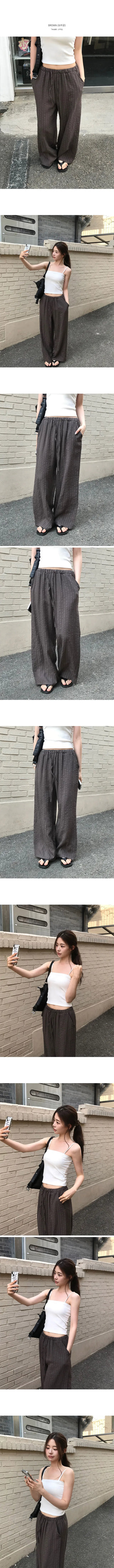 Elastic Waist Pants