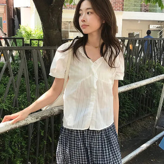 Frill Sleeve Blouse