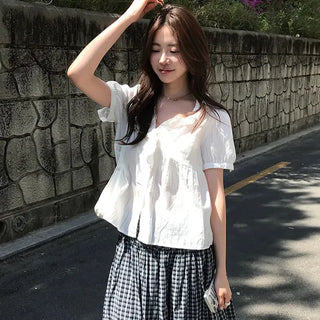 Frill Sleeve Blouse