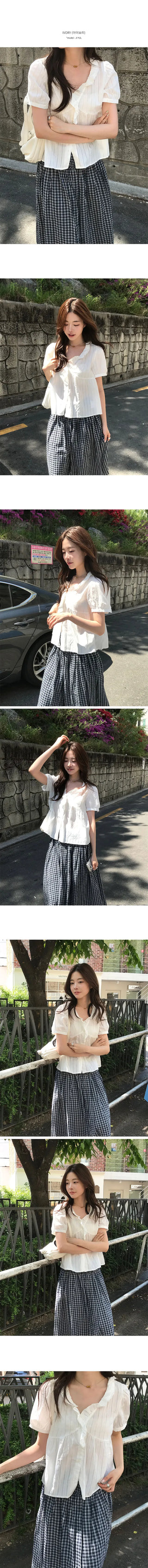Frill Sleeve Blouse