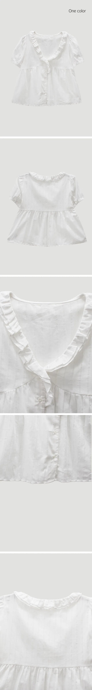 Frill Sleeve Blouse
