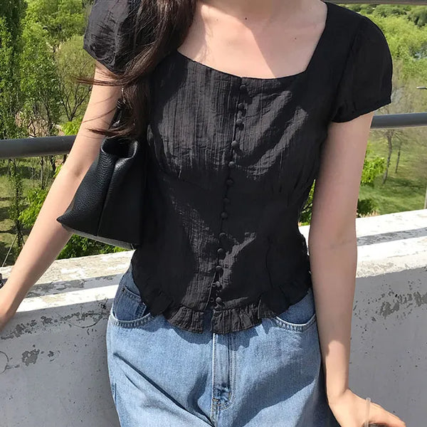 Tie Chiffon Blouse