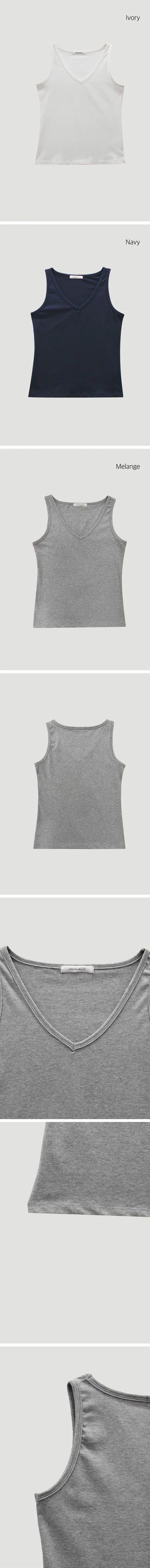 V Neck Sleeveless