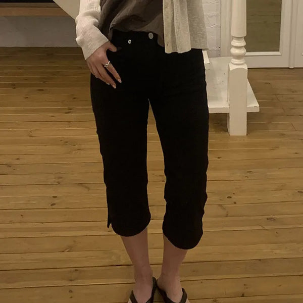 Capri Biker Pants