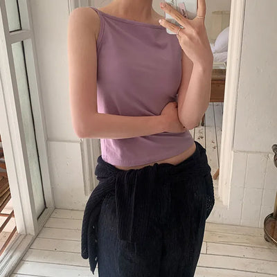 Square Neck Sleeveless