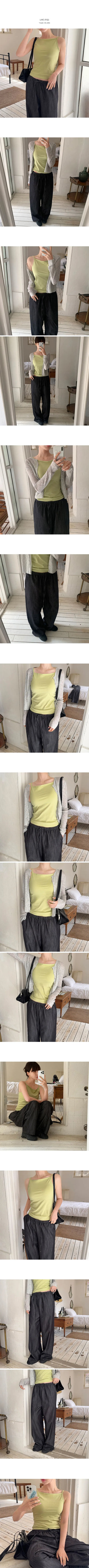 Square Neck Sleeveless