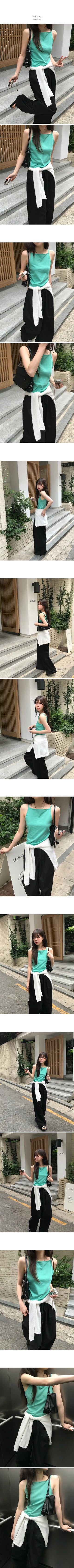 Square Neck Sleeveless