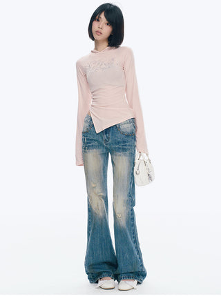 [NECY] Ripped Distressed Skinny Jeans