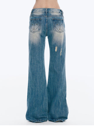 [NECY] Ripped Distressed Skinny Jeans