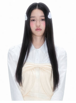 [NECY] White Wings Hairpin Sweet Girls Hair Acc