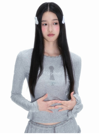 [NECY] White Wings Hairpin Sweet Girls Hair Acc