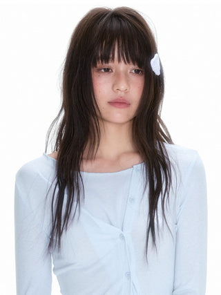 [NECY] White Wings Hairpin Sweet Girls Hair Acc