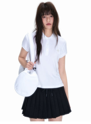 [NECY] Heart Lock White Bag Handbag