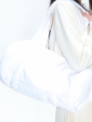 [NECY] Heart Lock White Bag Handbag