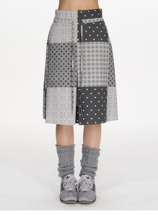 [NECY] printed floral skirt