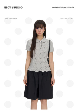 [NECY] peter pan blouse