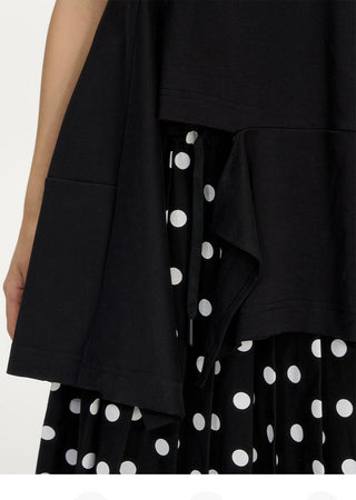 [NECY] ruffled round neck