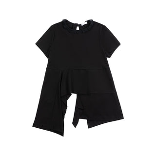 [NECY] ruffled round neck