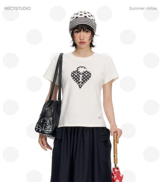 [NECY] heart lock tee