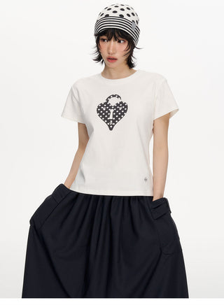 [NECY] heart lock tee