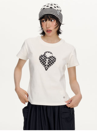 [NECY] heart lock tee