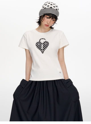 [NECY] heart lock tee